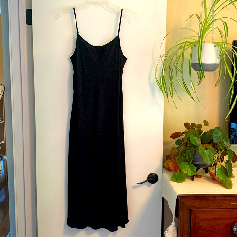 New spaghetti night dress. Lined. Silk